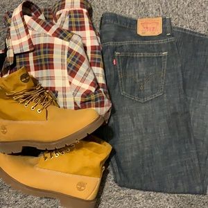 Loose Straight Levi Jeans